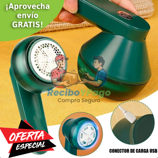 Quita Pelusas Eléctrico Portátil